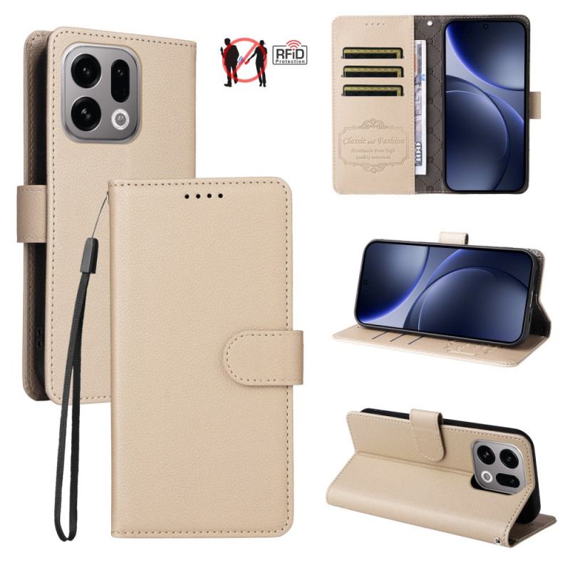 Fodral För Oppo Find X9 5g Rfid-skydd