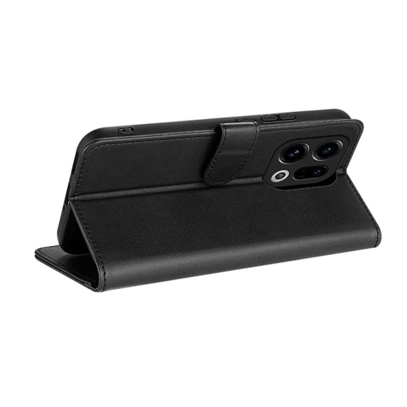 Läderfodral Oppo Find X9 5g Telefonfodral Azns Lädereffekt