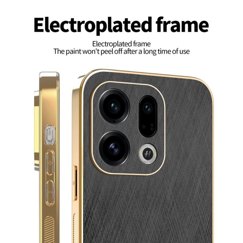 Skal Oppo Find X9 5g Kadem Lädereffekt