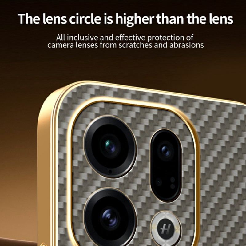 Skal Oppo Find X9 5g Kolfiberstruktur