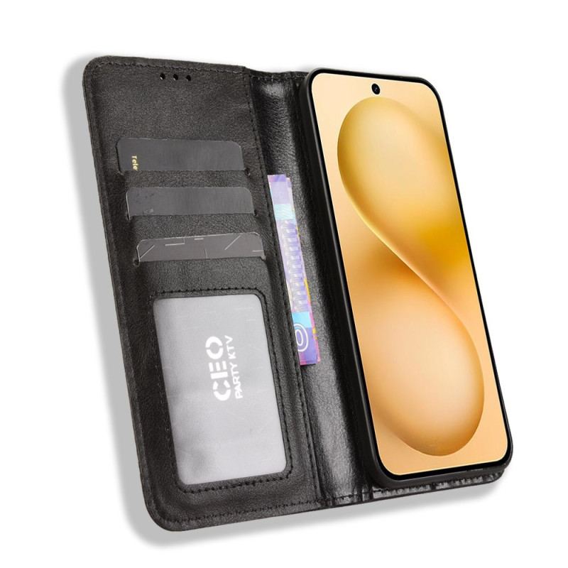 Folio-fodral För Vivo X200 Fe Vintagekant