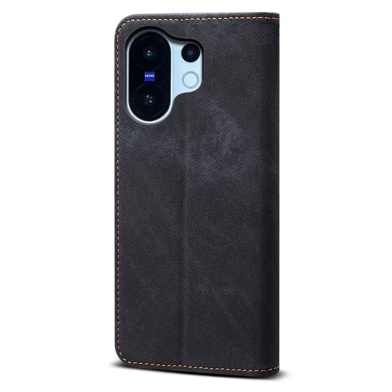 Folio-fodral Vivo X200 Fe Denimtyg