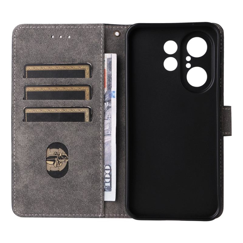 Läderfodral Vivo X200 Fe Telefonfodral Rem I Mockaeffekt