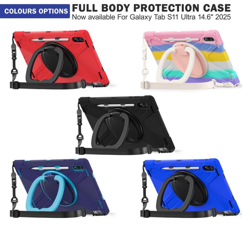 Skal Samsung Galaxy Tab S11 Ultra Robust Med Axelrem