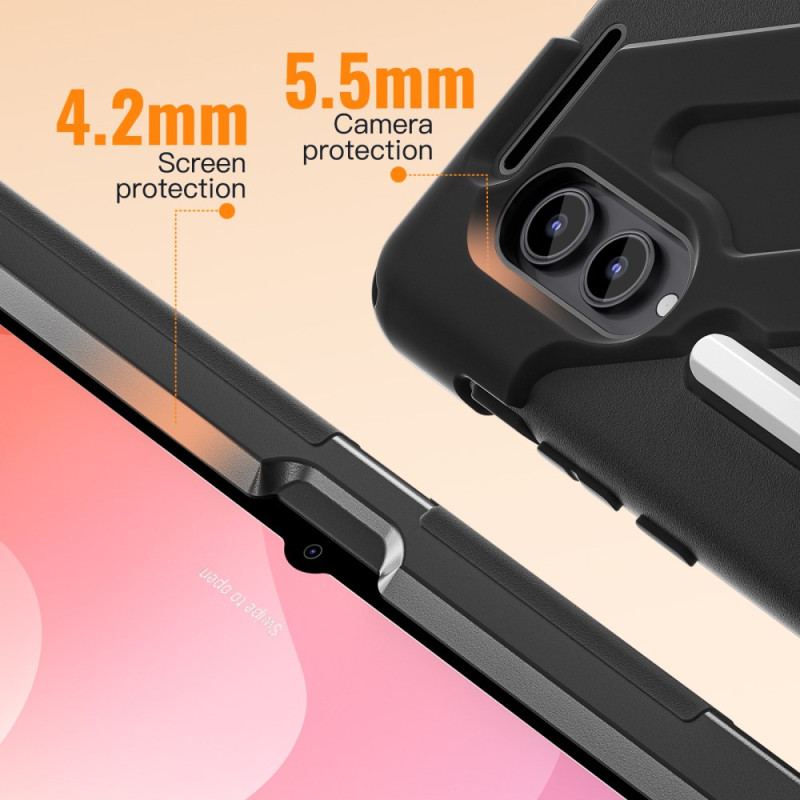 Skal Samsung Galaxy Tab S11 Ultra Trippelskydd Med Roterande Handtag