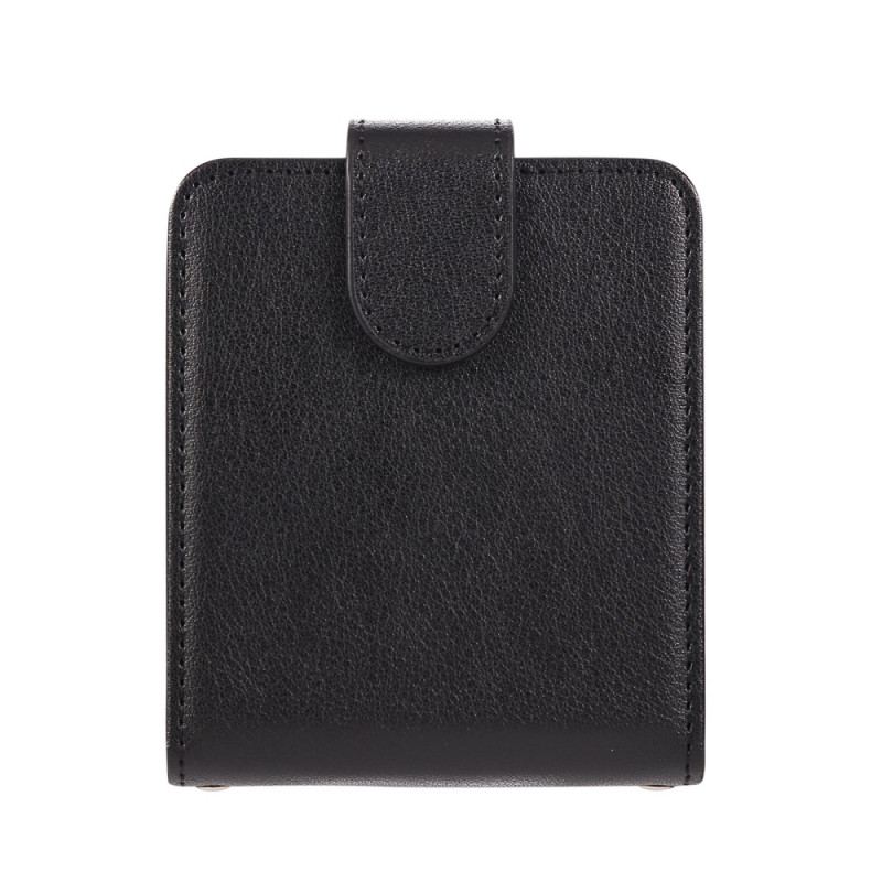 Fodral Samsung Galaxy Z Flip 7 Korthållare I Konstläder