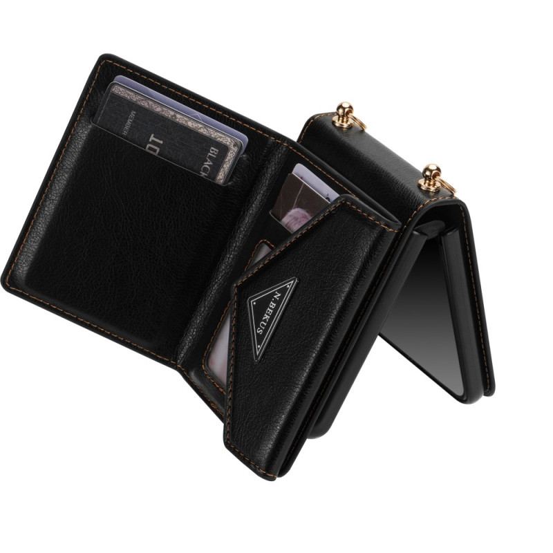 Fodral Samsung Galaxy Z Flip 7 N.bekus Axelplånbok