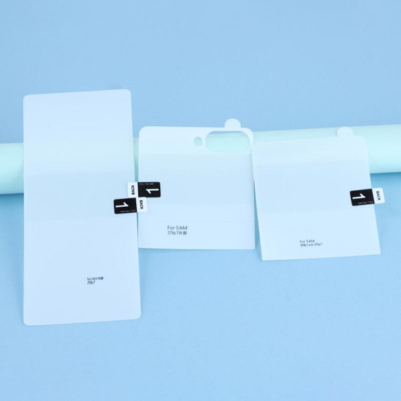 Skärmskydd Fram Och Bak För Samsung Galaxy Z Flip 7