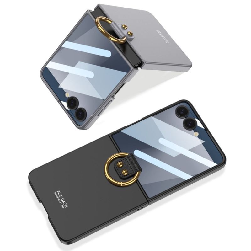 Skal För Samsung Galaxy Z Flip 7 Gkk Ringhållare