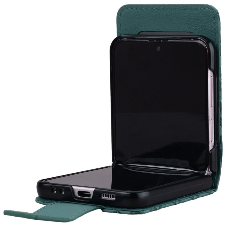 Skal För Samsung Galaxy Z Flip 7 Grafisk Kant