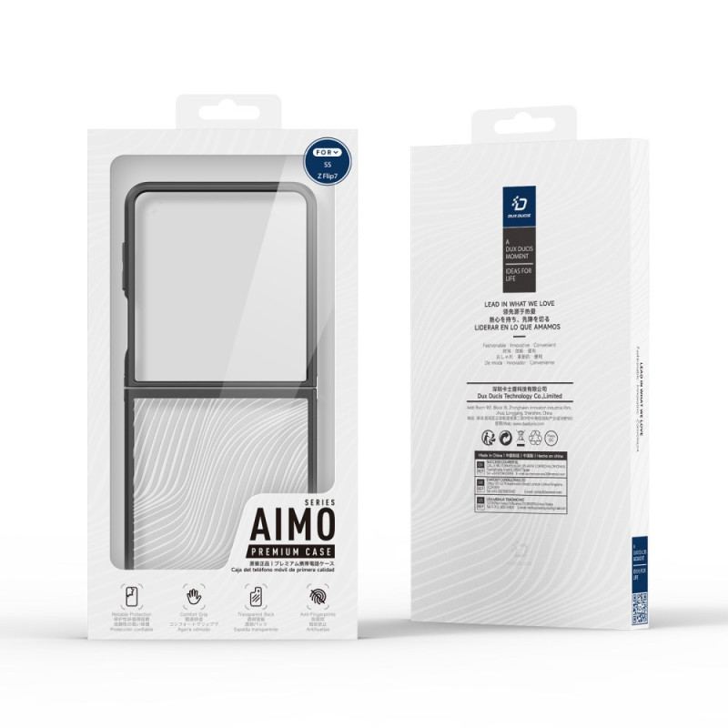 Skal Samsung Galaxy Z Flip 7 Aimo-serien Dux Ducis
