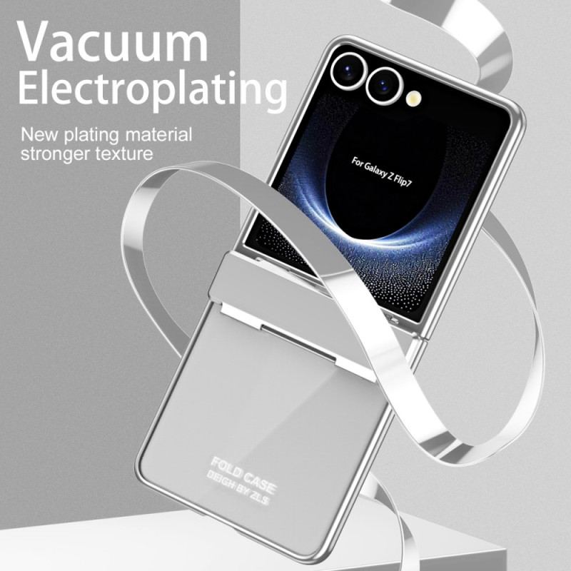Skal Samsung Galaxy Z Flip 7 Anti-fingeravtrycks Metallisk Design