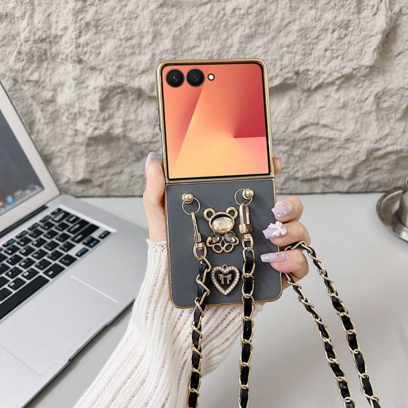 Skal Samsung Galaxy Z Flip 7 Charm Och Rem