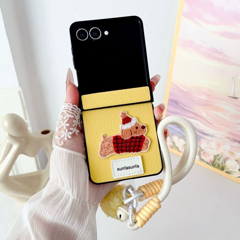 Skal Samsung Galaxy Z Flip 7 Gångjärnsskydd Och Rem