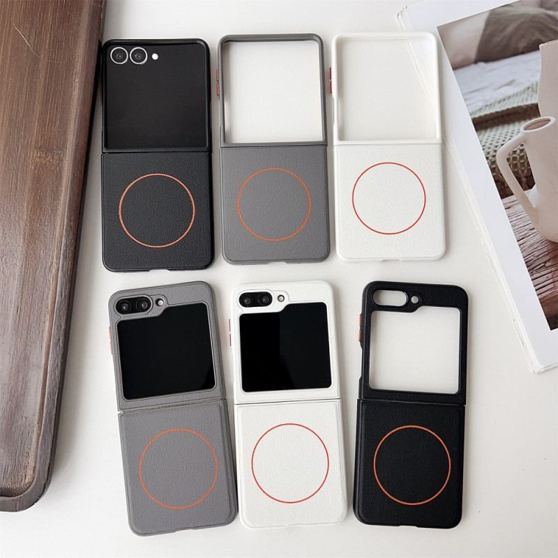 Skal Samsung Galaxy Z Flip 7 Kompatibel Med Magsafe Orange Ring