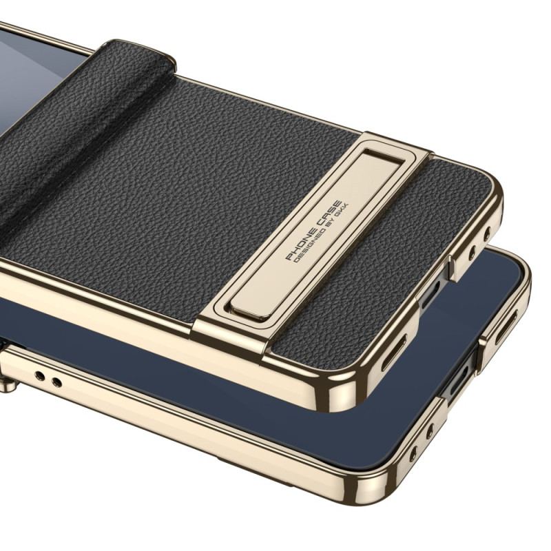 Skal Samsung Galaxy Z Flip 7 Konstläder Och Gkk-stöd