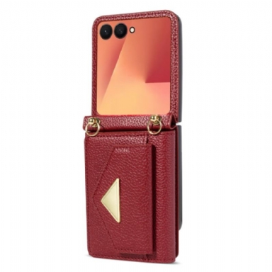 Skal Samsung Galaxy Z Flip 7 Korthållare Och Handledsrem