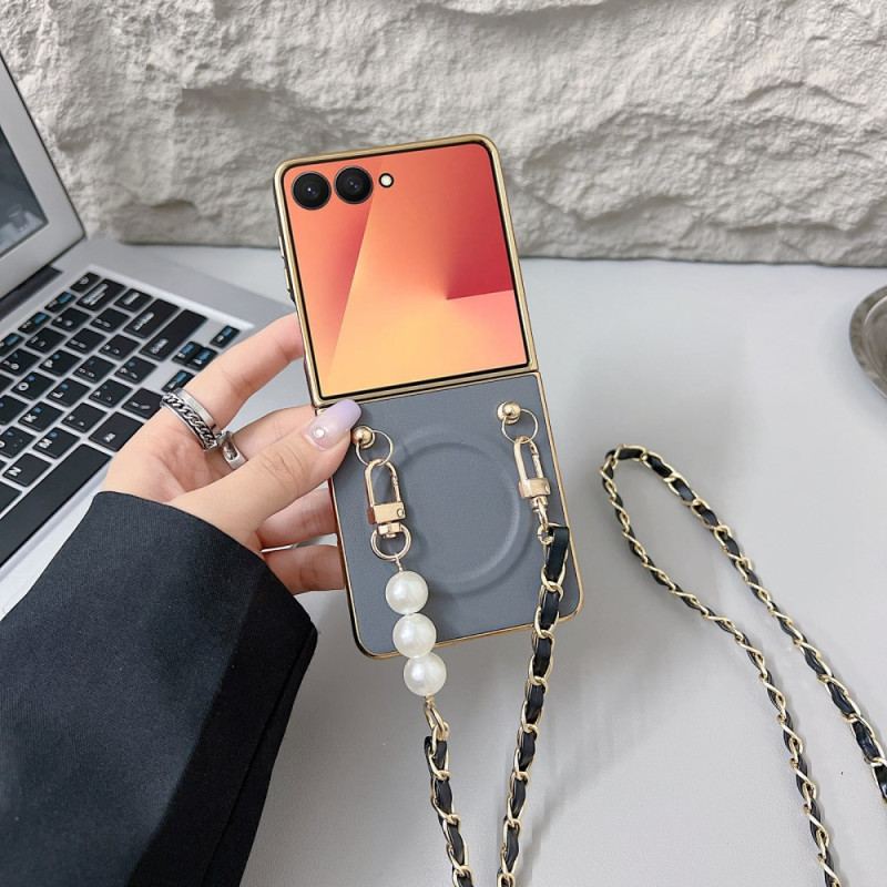 Skal Samsung Galaxy Z Flip 7 Magnetisk Charm-rem