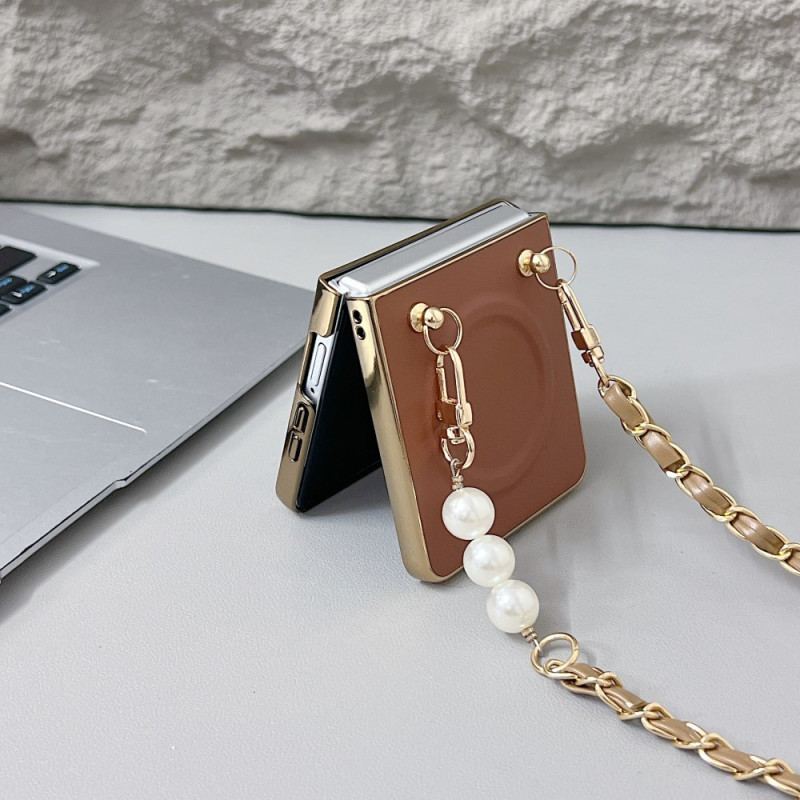 Skal Samsung Galaxy Z Flip 7 Magnetisk Charm-rem