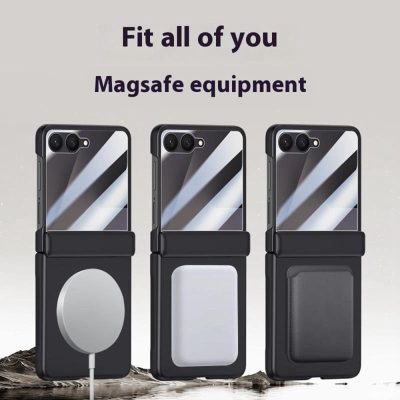 Skal Samsung Galaxy Z Flip 7 Magnetisk Med Metalleffekt
