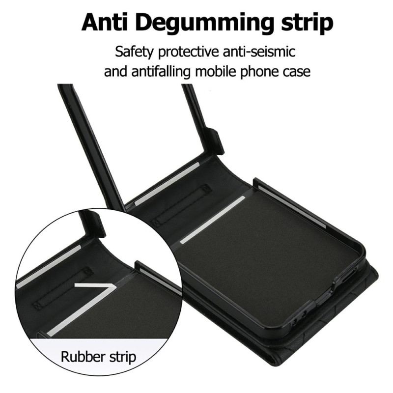 Skal Samsung Galaxy Z Flip 7 Rfid-blockerande Korthållare Och Rem