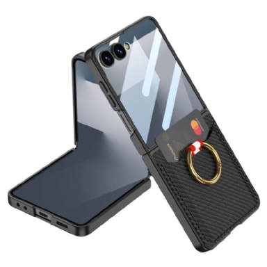 Skal Samsung Galaxy Z Flip 7 Ringhållare Och Korthållare