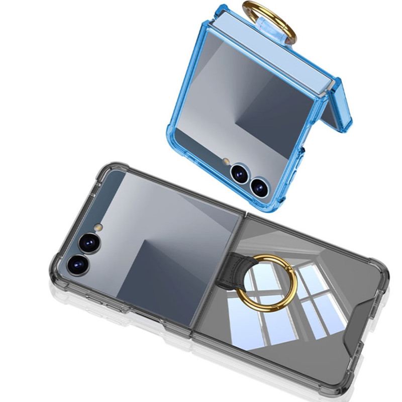 Skal Samsung Galaxy Z Flip 7 Ringhållare Och Skydd Stötsäker