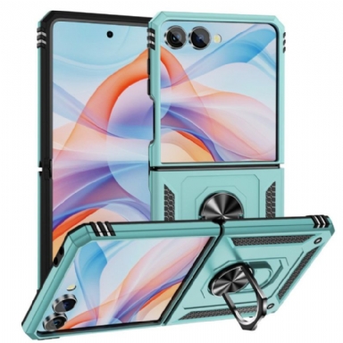Skal Samsung Galaxy Z Flip 7 Ringhållare Och Stötsäkert Skydd
