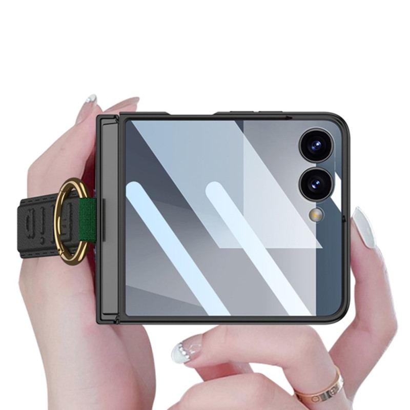 Skal Samsung Galaxy Z Flip 7 Telefonfodral Gkk Handledsrem Och Skärmskydd