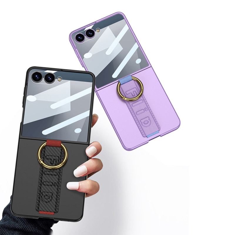 Skal Samsung Galaxy Z Flip 7 Telefonfodral Gkk Handledsrem Och Skärmskydd