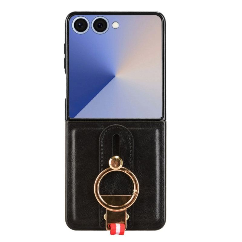 Skal Samsung Galaxy Z Flip 7 Telefonfodral Handledsrem Och Hållare