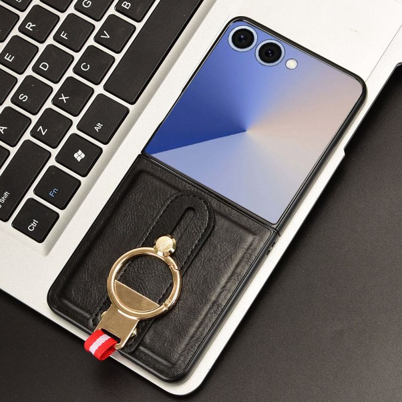 Skal Samsung Galaxy Z Flip 7 Telefonfodral Handledsrem Och Hållare