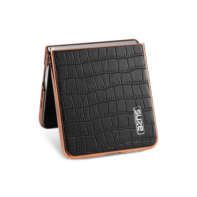 Skal Samsung Galaxy Z Flip 7 Telefonfodral Krokodilstil