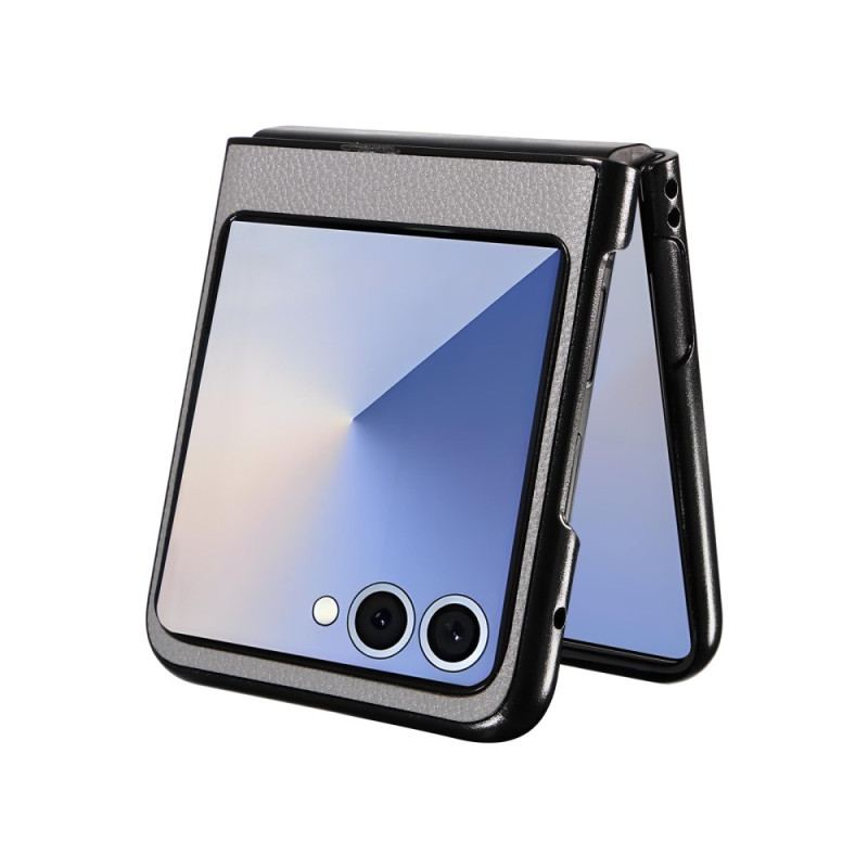 Skal Samsung Galaxy Z Flip 7 Telefonfodral Läderstruktur