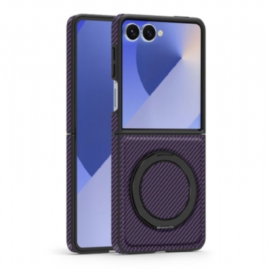Skal Samsung Galaxy Z Flip 7 Telefonfodral Magnetisk Kolfiber