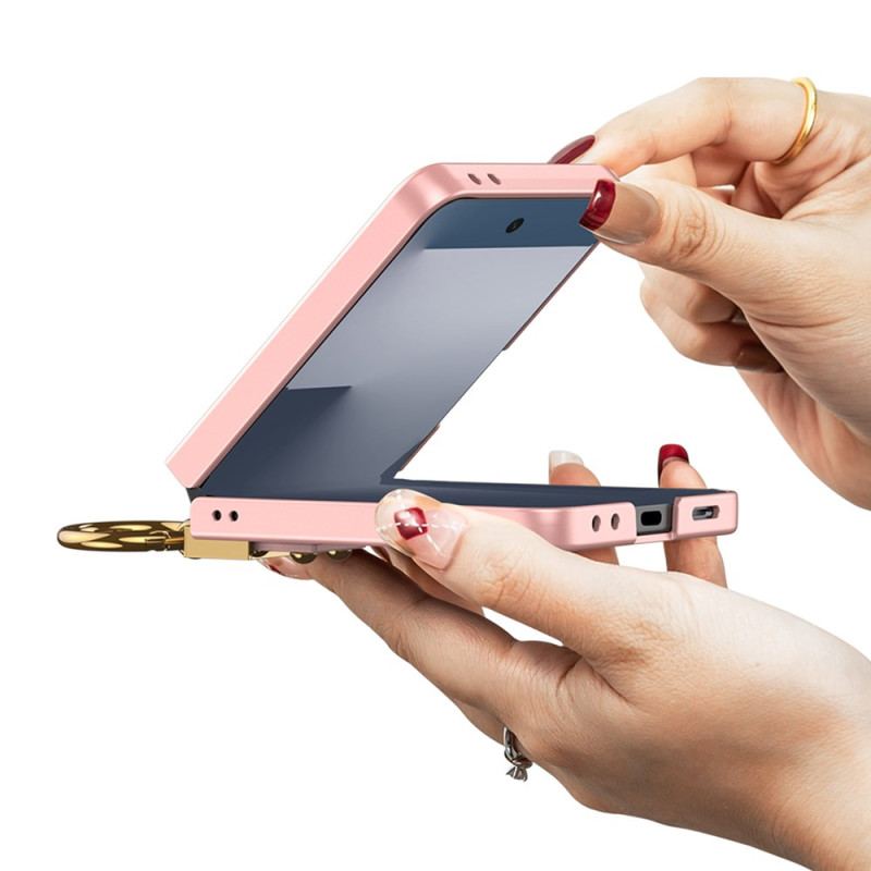 Skal Samsung Galaxy Z Flip 7 Telefonfodral Ringhållare Och Skärmskydd Gkk