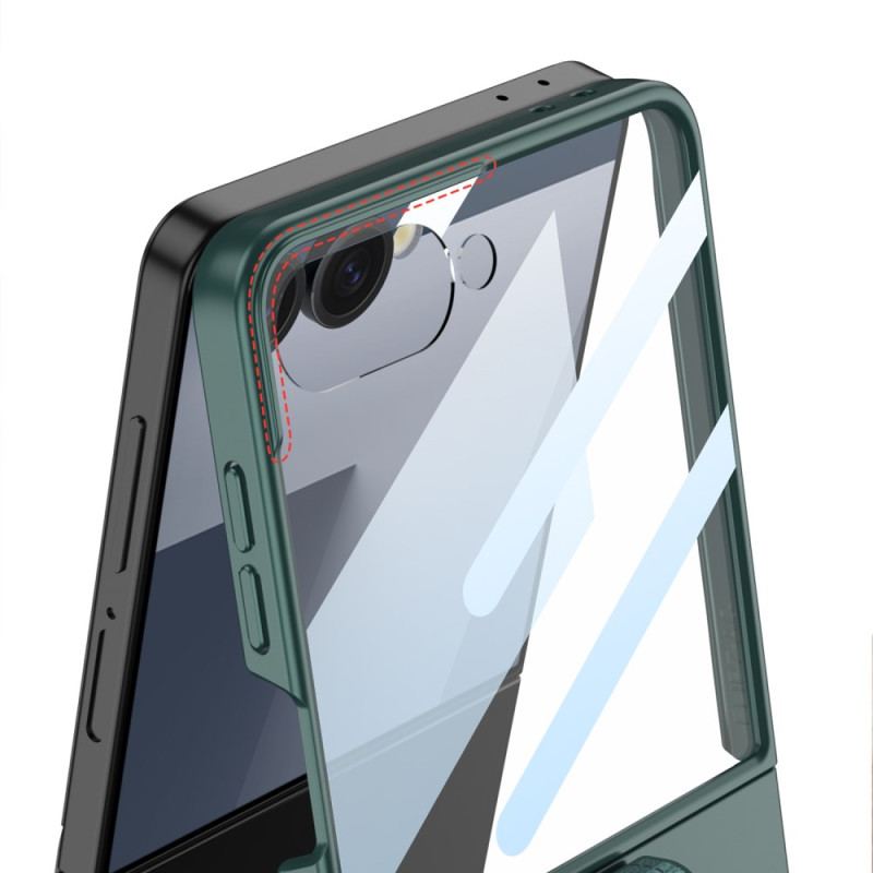 Skal Samsung Galaxy Z Flip 7 Telefonfodral Ringhållare Och Skärmskydd Gkk
