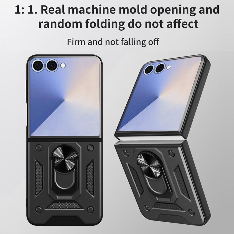 Skal Samsung Galaxy Z Flip 7 Telefonfodral Robust Med Ringhållare