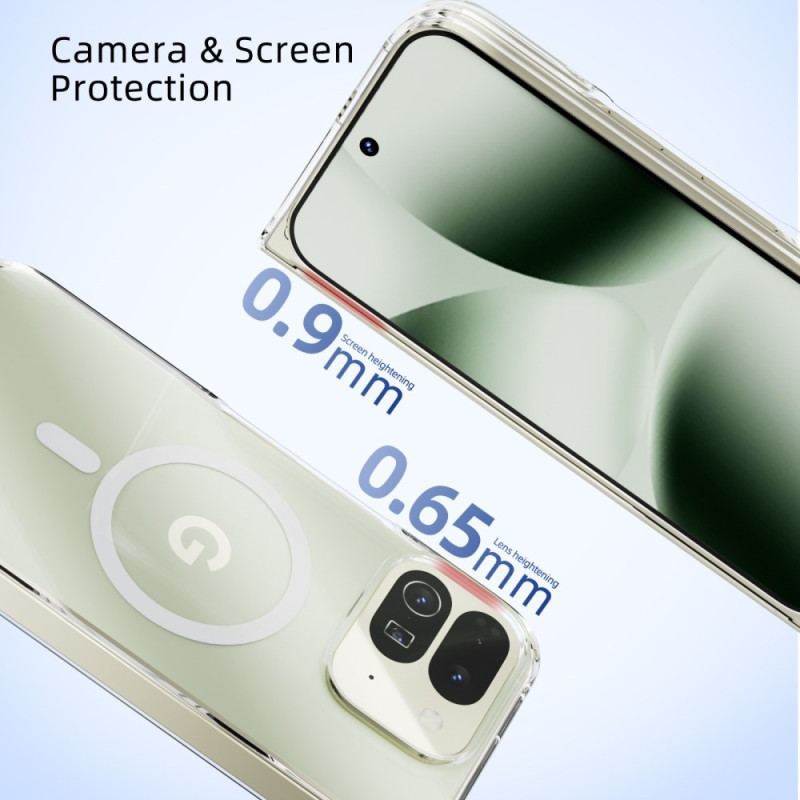 Skal Google Pixel 10 Pro Fold Telefonfodral Abeel Genomskinlig