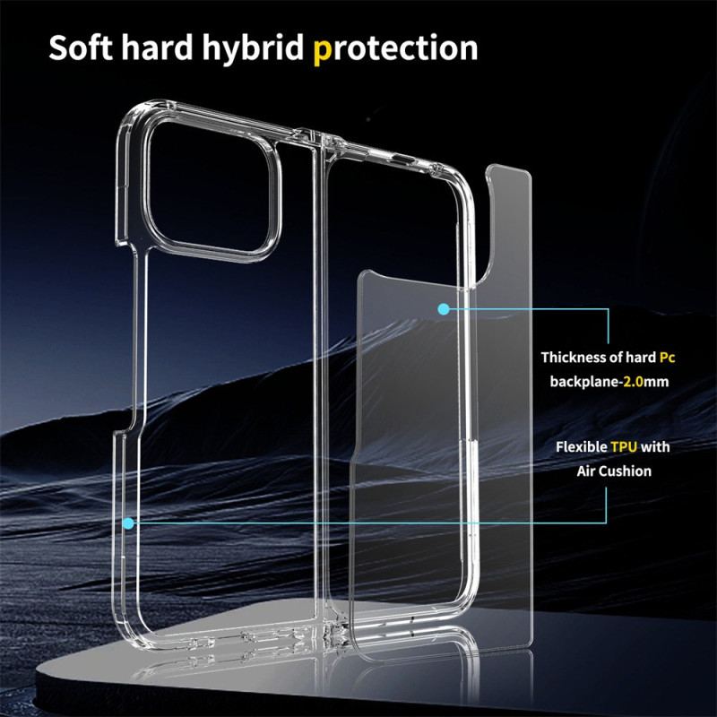 Skal Google Pixel 10 Pro Fold Telefonfodral Transparent Hybrid