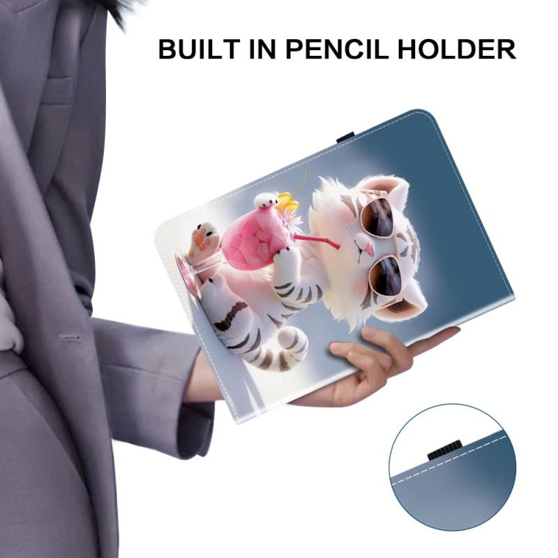 Fodral För Samsung Galaxy Tab S10 Plus Tigermönster