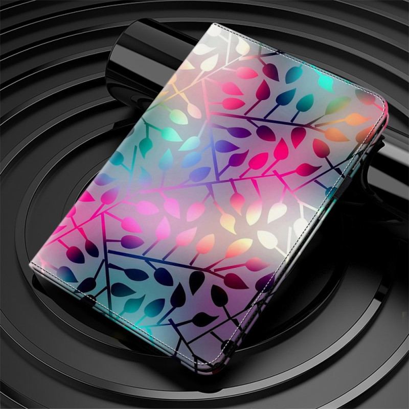 Fodral Samsung Galaxy Tab S10 Plus Färgglada Löv