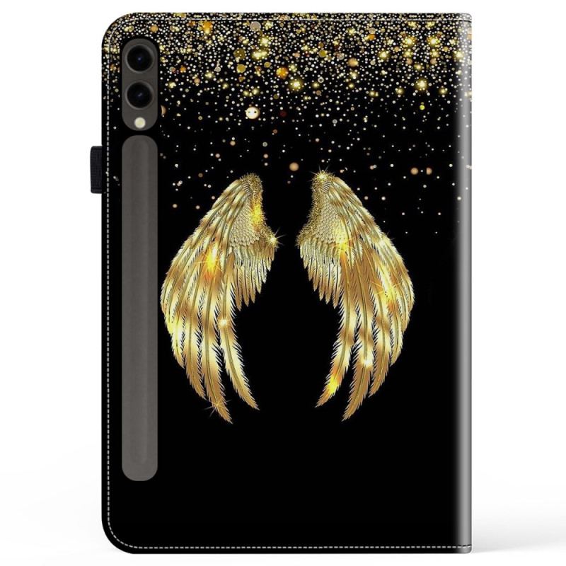 Fodral Samsung Galaxy Tab S10 Plus Gyllene Vingar