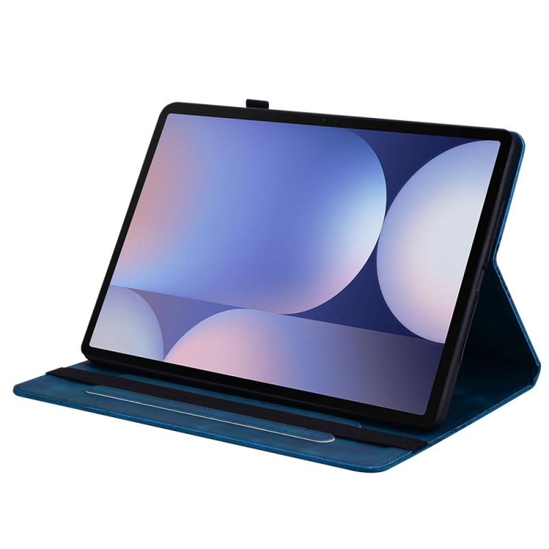 Fodral Samsung Galaxy Tab S10 Plus Hjärtan Med Mockaeffekt