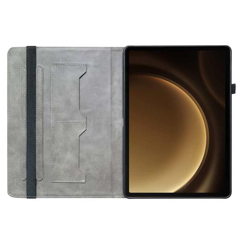 Fodral Samsung Galaxy Tab S10 Plus Påfågelmönster