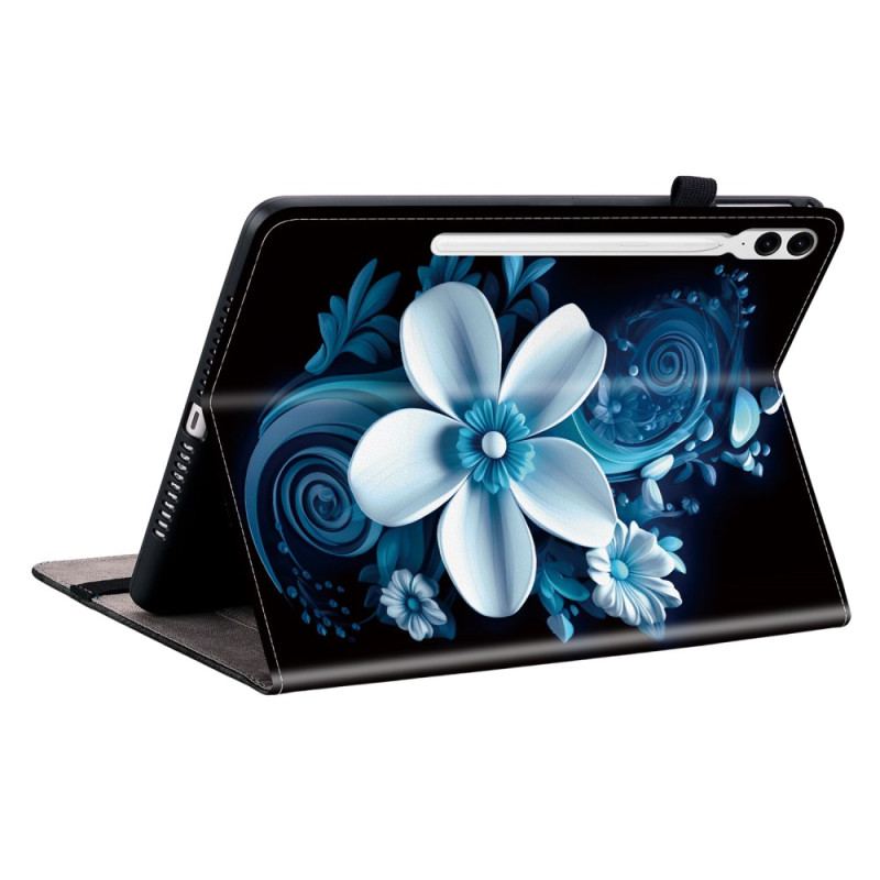 Fodral Samsung Galaxy Tab S10 Plus Vit Blomma