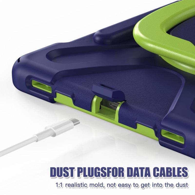 Skal Samsung Galaxy Tab S10 Plus Multifunktionellt Roterande Stativ Och Handtag