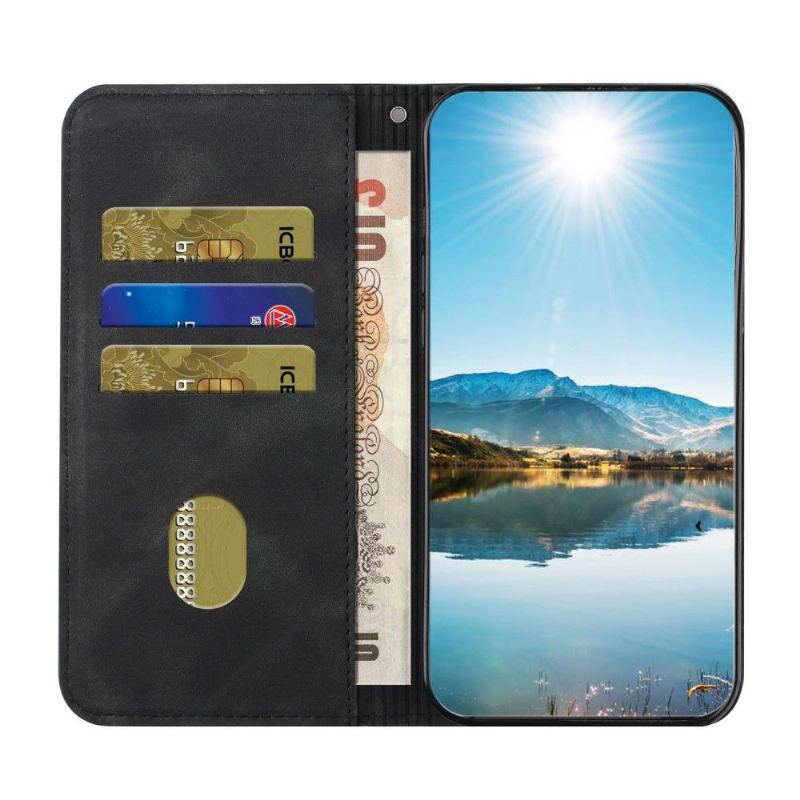 Folio-fodral För Samsung Galaxy A22 4G Fallskydd S Shape Business