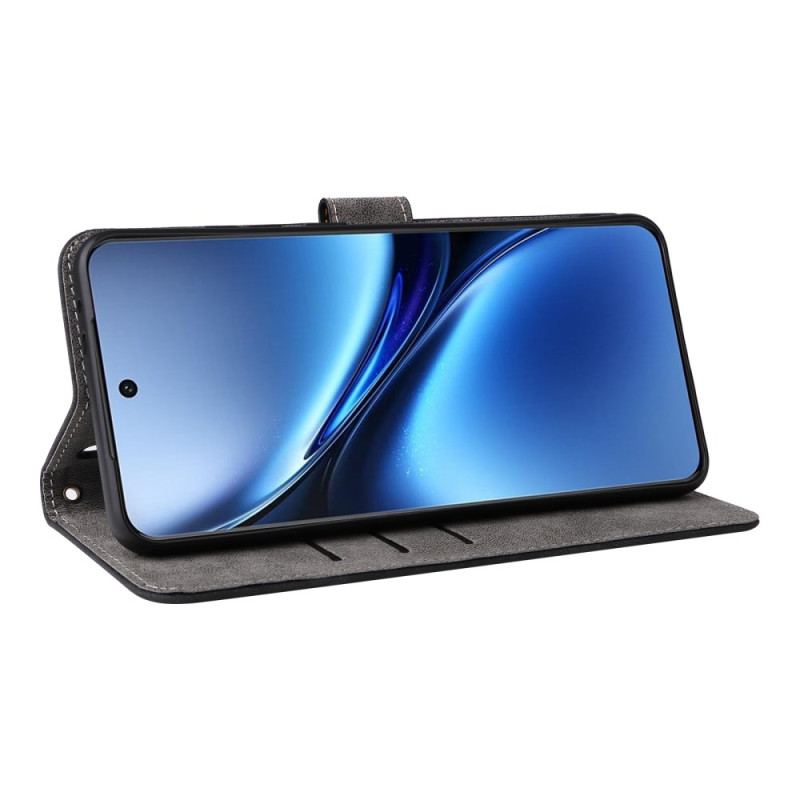 Fodral Vivo X200 Mockaeffekt Med Rem