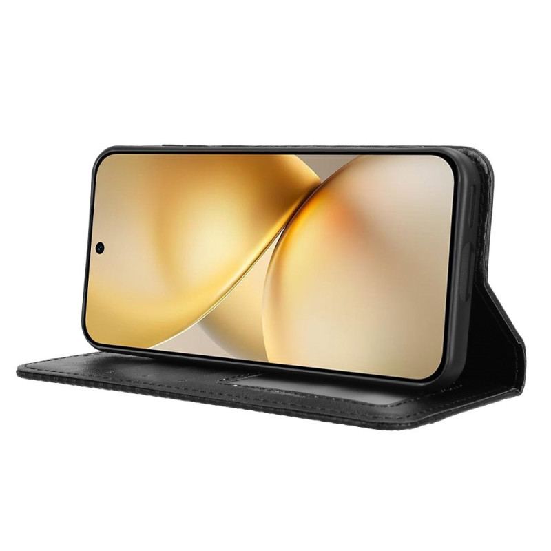 Folio-fodral För Vivo X200 Vintage Kant